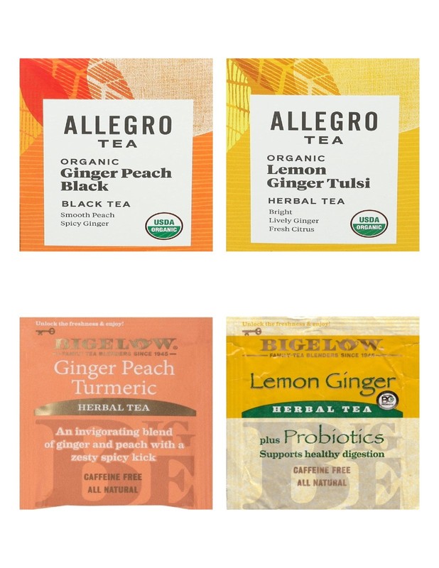 Ginger Tea Bag Sampler Variety Pack - 24 Single-Serve Varieties - 19 Brands gallery
