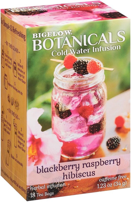 Bigelow Botanicals Blackberry Raspberry Hibiscus Cold Water Infusions - 18 bags gallery