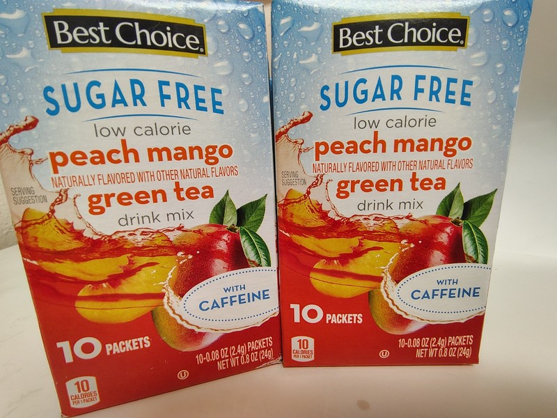 Best Choice Peach Mango Green Tea w/ Caffeine, 10/Box, BB 1226, Lot of 6 gallery