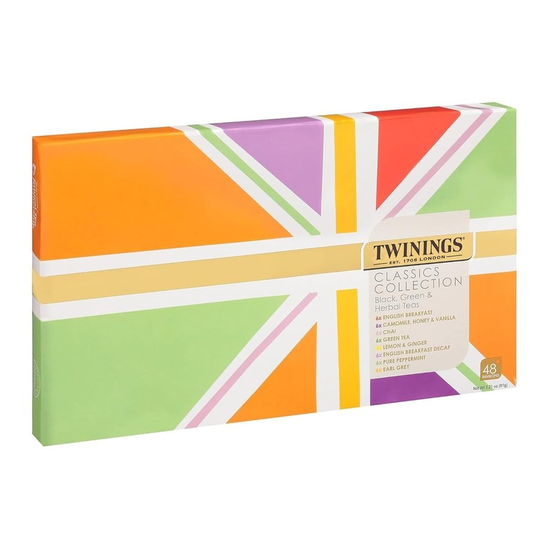 48 Count Classic Tea Gift Box - Selection for Hot or Iced Enjoyment gallery