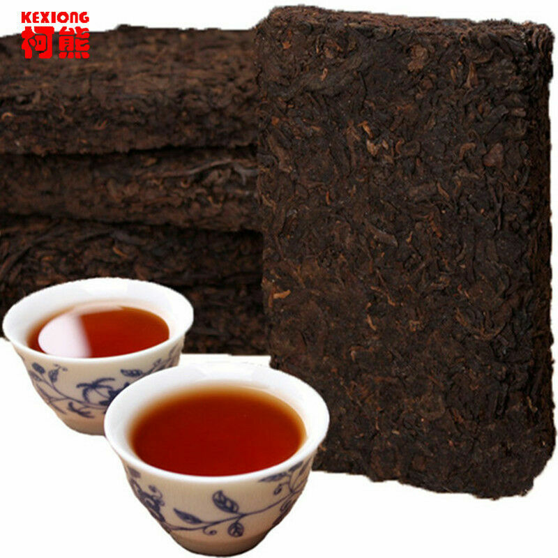 50 Years 250g Pu-erh Tea Ripe Puerh Tea Brick Organic Black Tea Ancient Tree Tea gallery