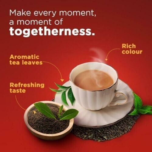 Brooke Bond Red Label Strong Blend Tea, High quality blend of tea rich 1 kg gallery