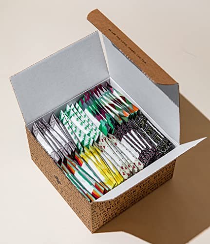 Assorted Tea Bags Sampler Set - 50 Count Caffeinated & Herbal Variety Pack gallery