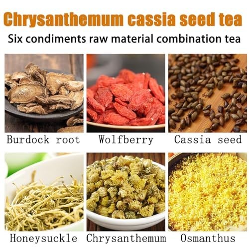 Liver Tea Formula - Chrysanthemum & Cassia Seed Tea 60 Pcs/2 Bags gallery