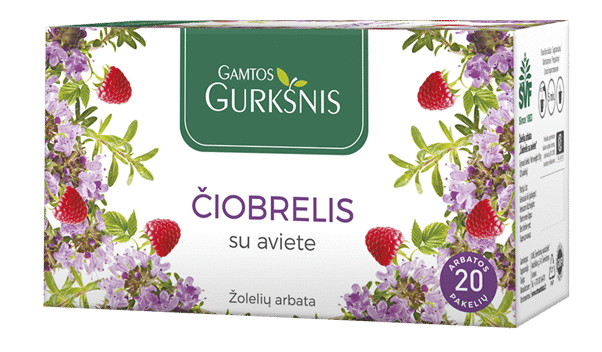 6 BOXES NATURAL HERBAL THYME & RASPBERRY TEA Infusion 120 servings gallery