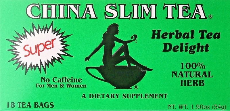 3/5 Bags China Slim Tea Super Herbal Tea Delight 100 % All Natural 18 Tea Bags