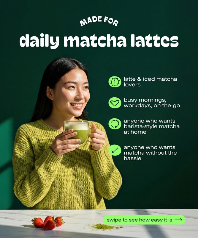 MatchaDNA Matcha Latte – Sweet Powder with 5.3 Ounce (Pack of 1) gallery