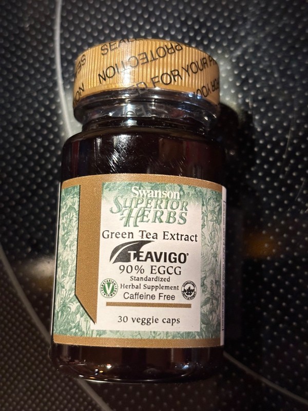 Swanson Teavigo Green Tea Extract 30 Veggie Capsules
