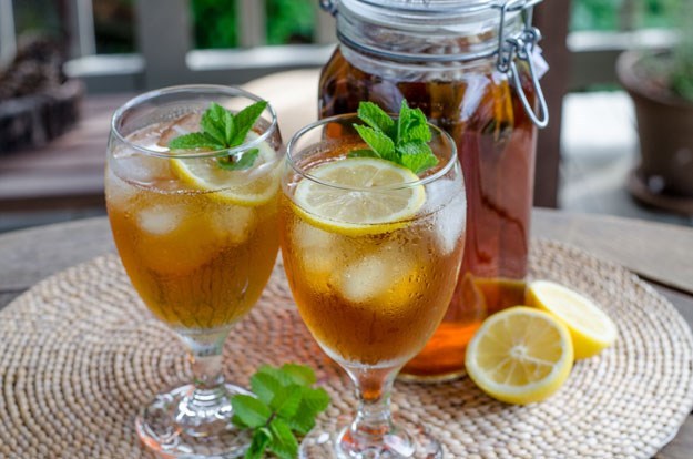 Handmade Lenier’s Southern Mint Ice tea bags. (2 Pkgs.) 6-1/2 gallon tea bags