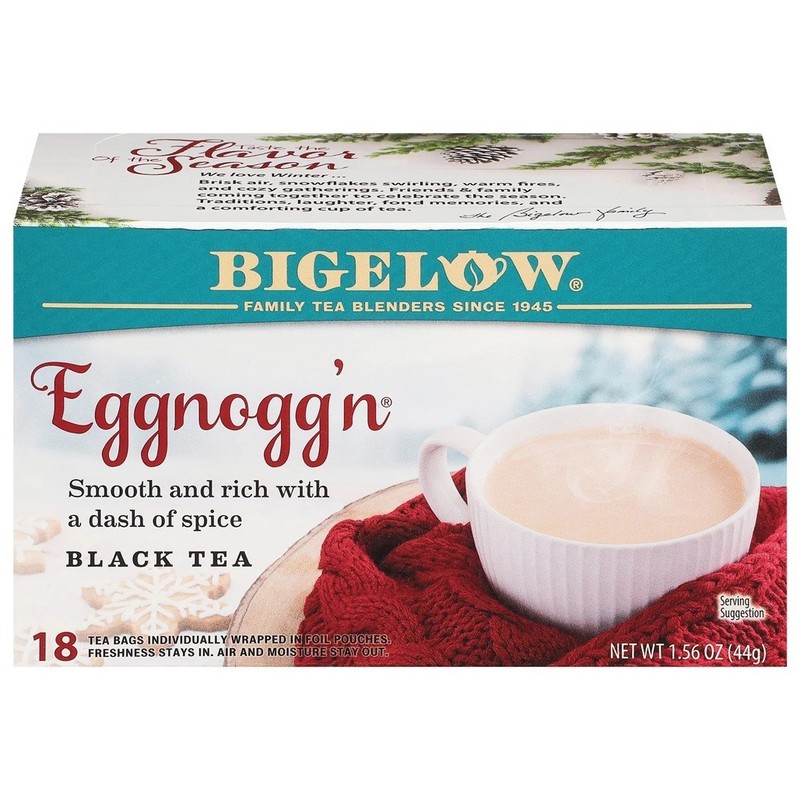 Bigelow Tea Bundle: Gingerbread, Pumpkin Spice, Salted Caramel, Eggnogg (4 Pack) gallery