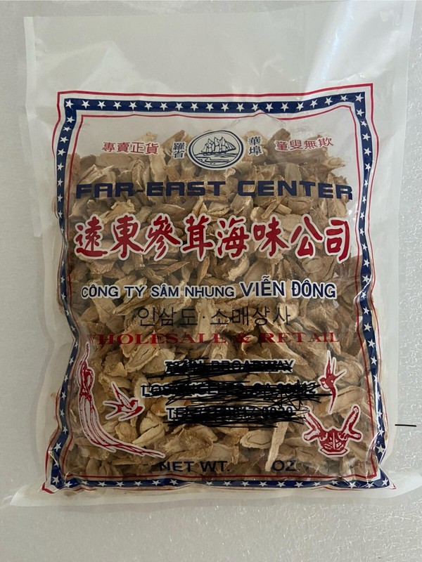 American Ginseng Medium Slice 16.29 oz