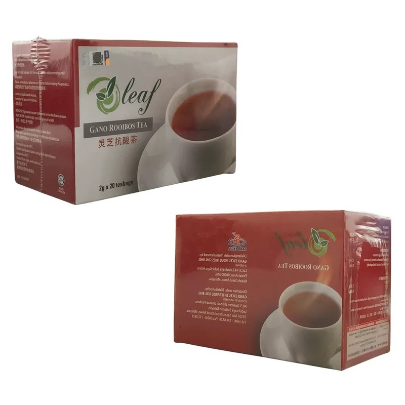 Gano Excel O Leaf Rooibos Tea Enriched with Ganoderma (2g x 20 teabags) gallery