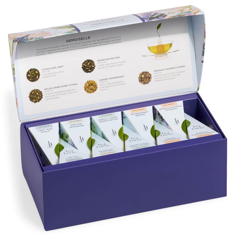 Tea Forte Premium Presentation Box Gift Set Sampler, 20 Count, Assorted Blend... gallery