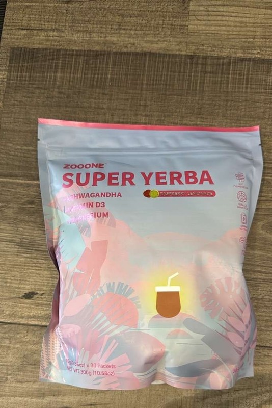 Zooone Super Yerba Pack of 2 Ashwagandha Vitamin D3 Magnesium Drink Mix gallery