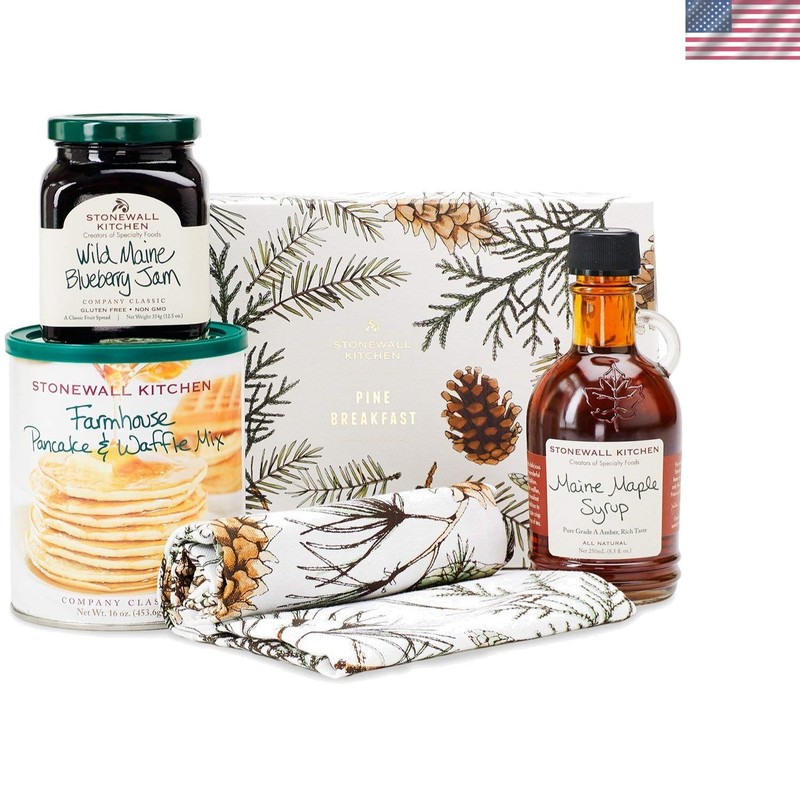 Pine Breakfast 4-Piece Gift Box