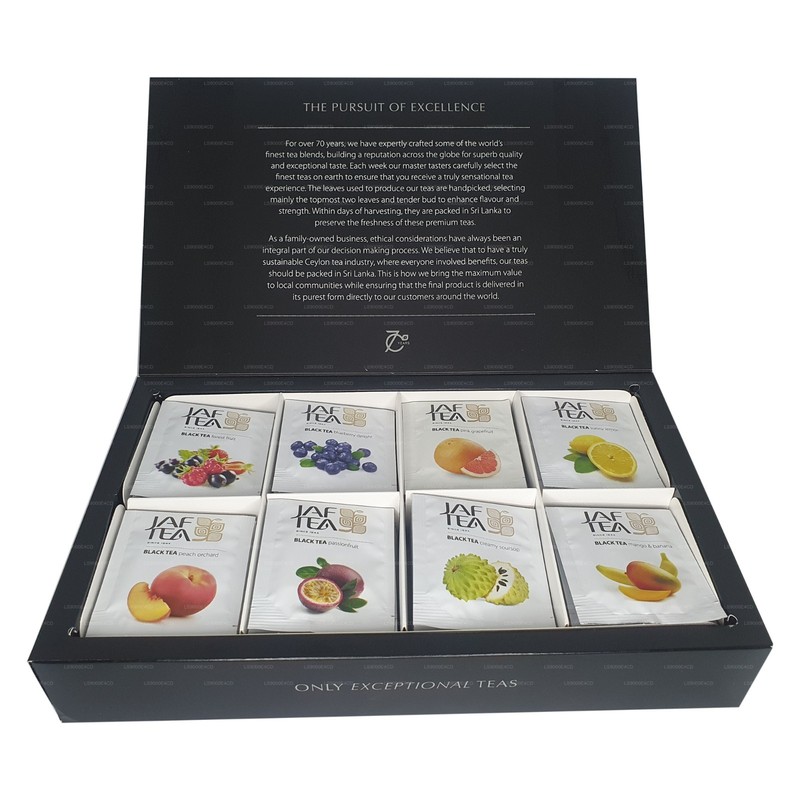 Jaf Tea Fruit plavour sampler gift Collection 80 tea bags gallery