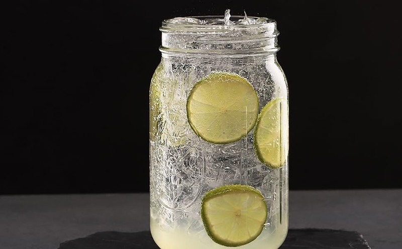 Reusable Boba Bubble Tea & Smoothie Cups - 2 Glass Wide Mouth 32oz Mason Jars gallery