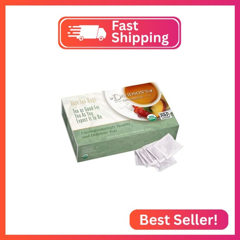 Davidson’s Organics, Ayurvedic Infusions, Anti-Inflammation, 100-count Unwrapped