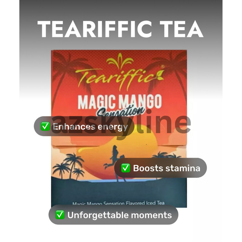 1 Box (12 Sachet) Teariffic Magic Mango Sensation Sexual Men Herb Energy Coffee gallery