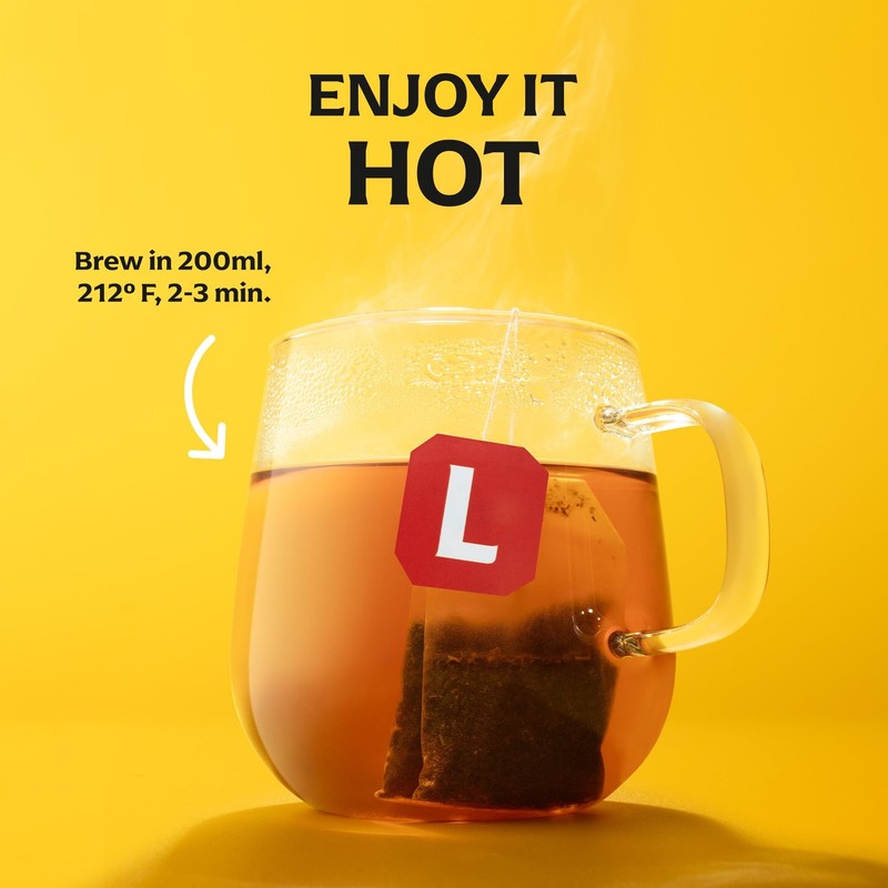 Lipton Lemon Ginger Refresh Tea Bags gallery