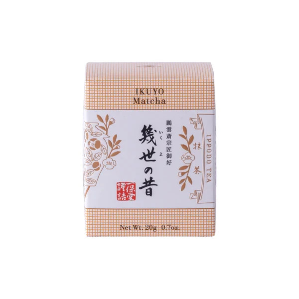 Ippodo Tea – Ikuyo 20g Box – Japanese Matcha Ceremonial Grade (Ships from US)