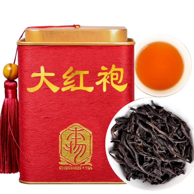 Dahongpao Oolong Tea Wuyi Mountain Big Red Robe Natural Loose Leaf 120g