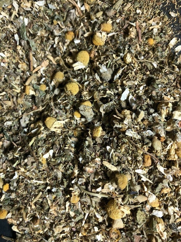Marshmallow Mullein Mint Chamomile Raspberry No.29 Herb Osha Lomatium Roots gallery