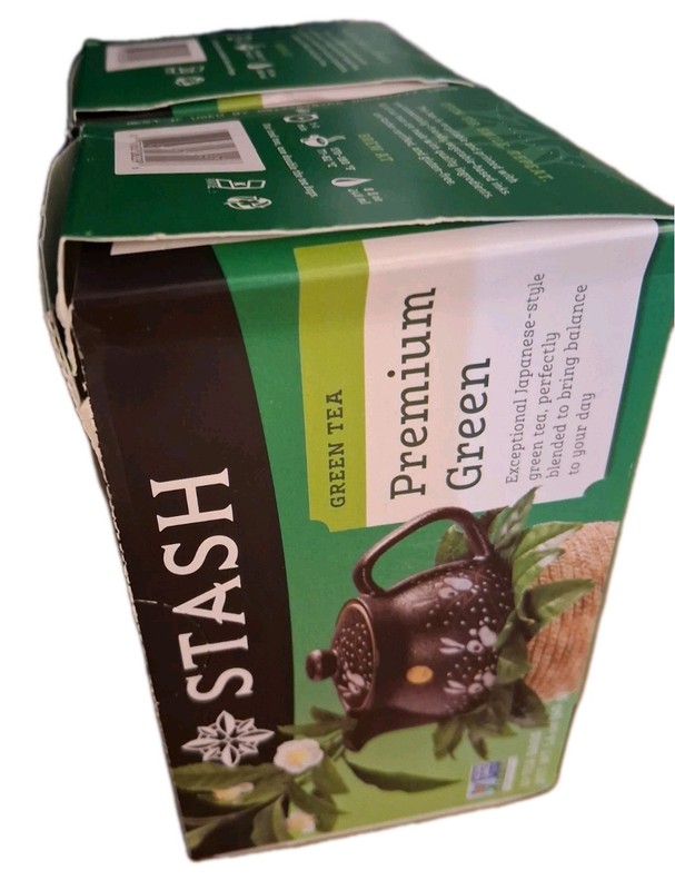 Two New/Slightly Damaged Boxes Stash Tea Premium Green Tea, 20 count Packs-09/28 gallery