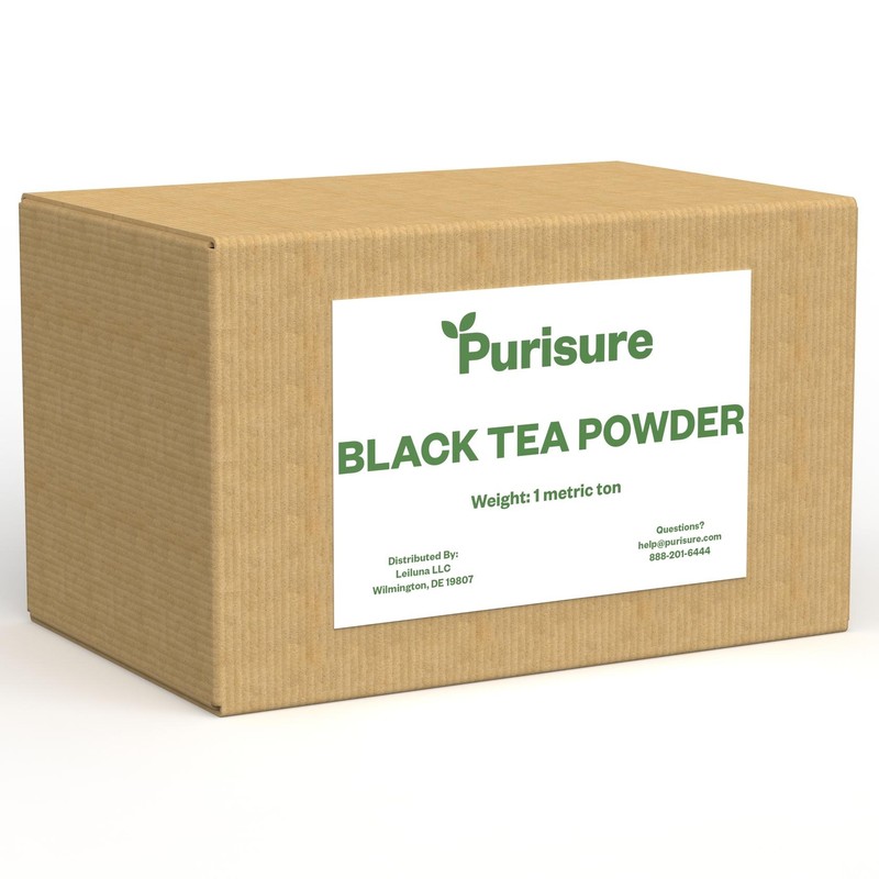 Wholesale Black Tea Powder Natural Low Calorie 1000kg (2202lbs) Bulk Metric Ton