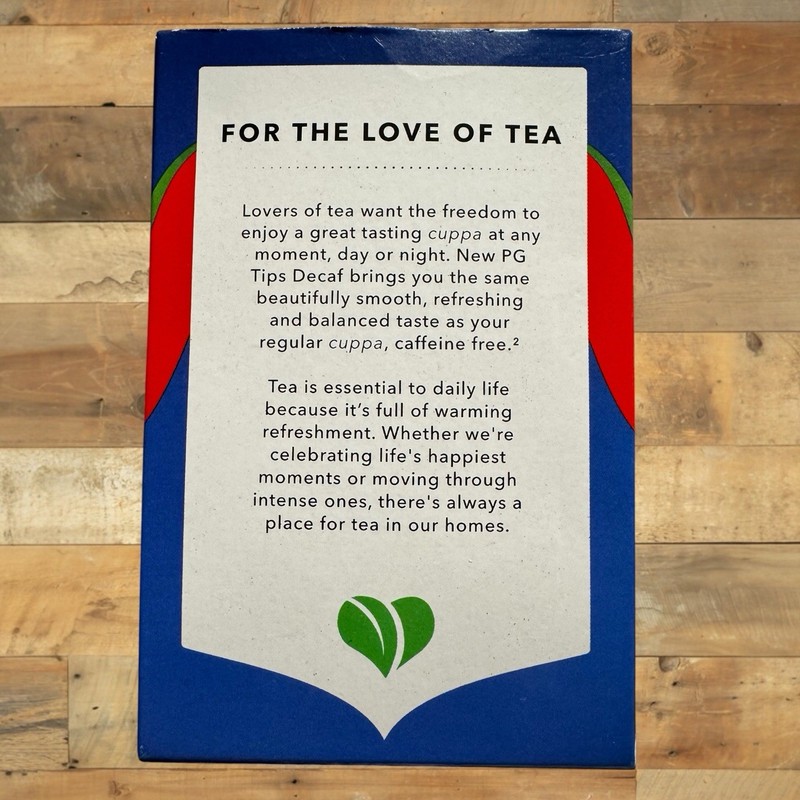 PG Tips Decaf Black Tea 70-count Tea Bags, Pack of 1, Expires 11/2026 gallery
