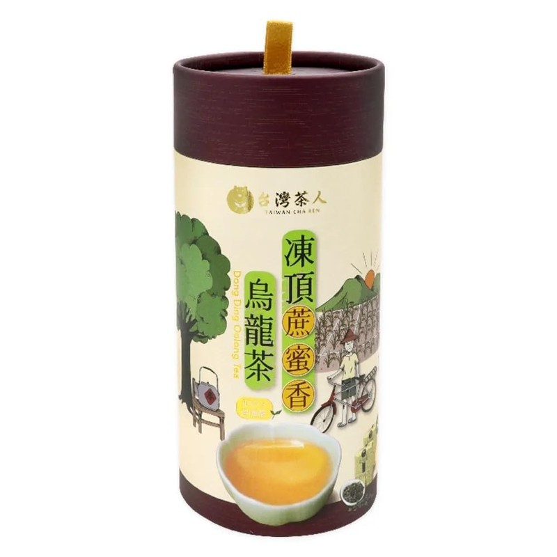 TAIWAN CHA REN Premium Series – Taiwan Dong Ding Oolong Tea Loose Leaves, 3.5…