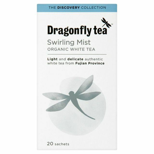 Dragonfly Organic Swirling Mist White Tea – 20 per pack