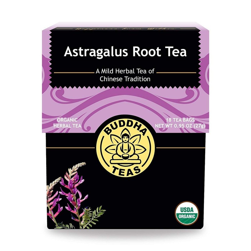 Organic Astragalus Root Tea – Kosher, USDA Organic, 18 Bleach-Free Bags