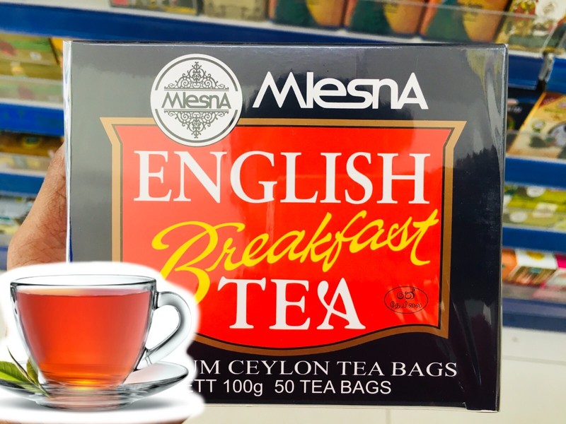 English Breakfast Tea 100% Pure Natural Organic Premium Ceylon Premium Tea Bags