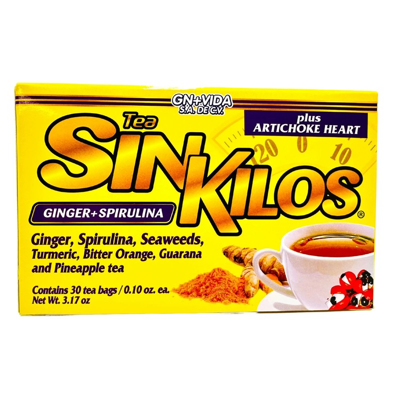 SinKilos Detox Tea GN+Vida Powerful Antioxidant Cleansing Tea 30 tea bags