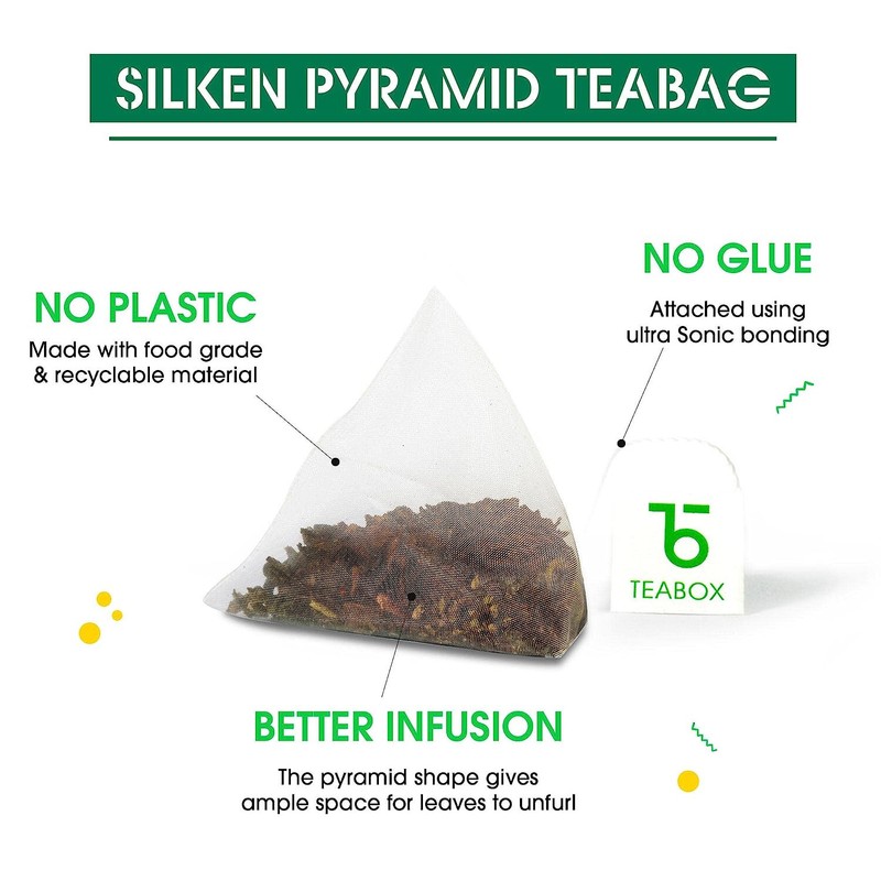 Teabox All Natural Assorted Green Tea Bag (2gm Each) with Free Shipping gallery