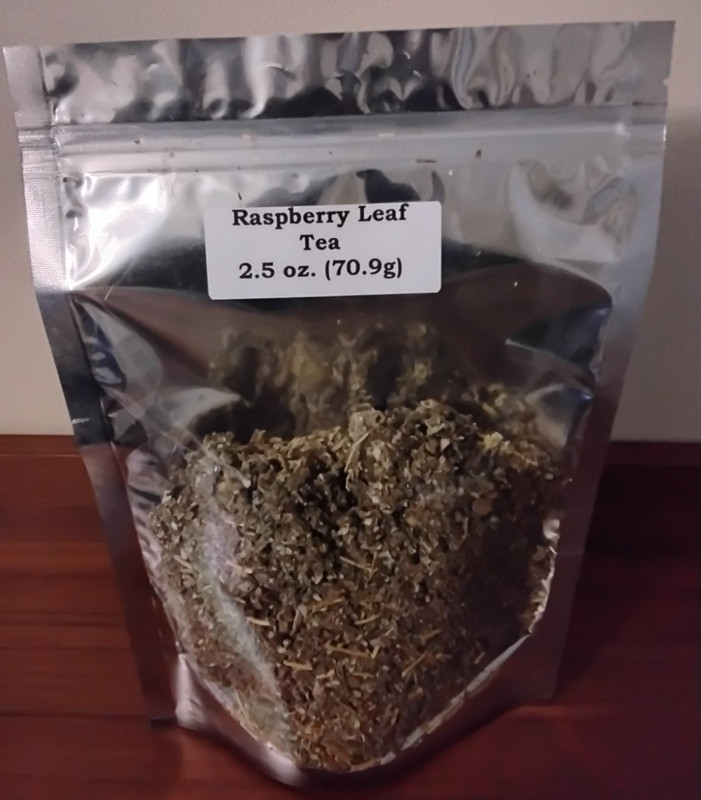 Raspberry Leaf – Rubus idaeus Loose Leaf – Wild Crafted 2.5 oz
