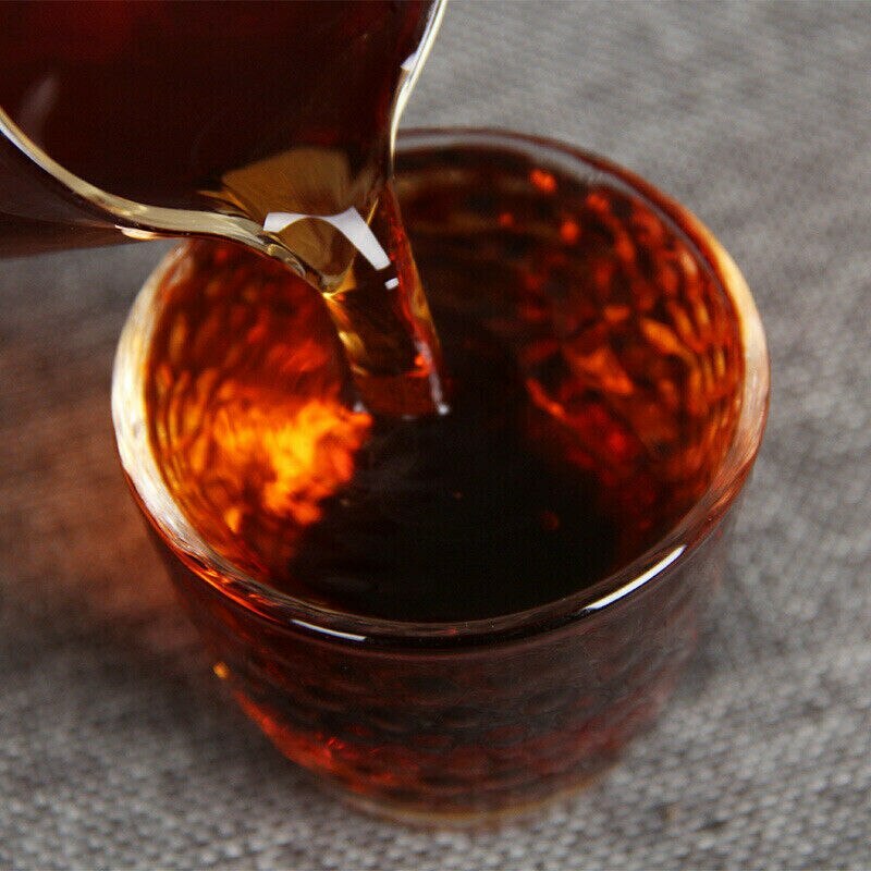 2003 Iceland Aged Tree Ripe PuEr Tea Aged Tree Palace Golden Shu Pu-Erh Tea 357g gallery