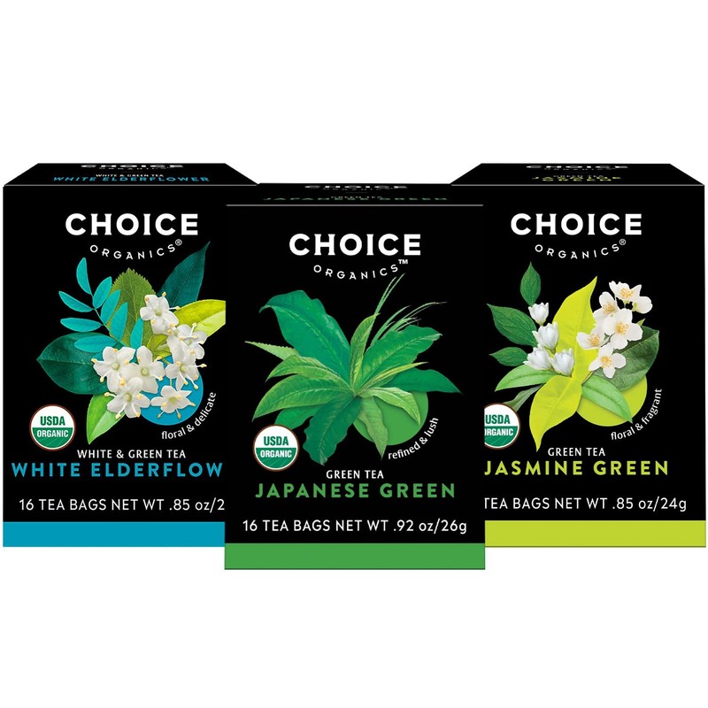 Green Tea and Tea Variety Pack Sampler – Includes Japanese Green, Jasmine Gre…