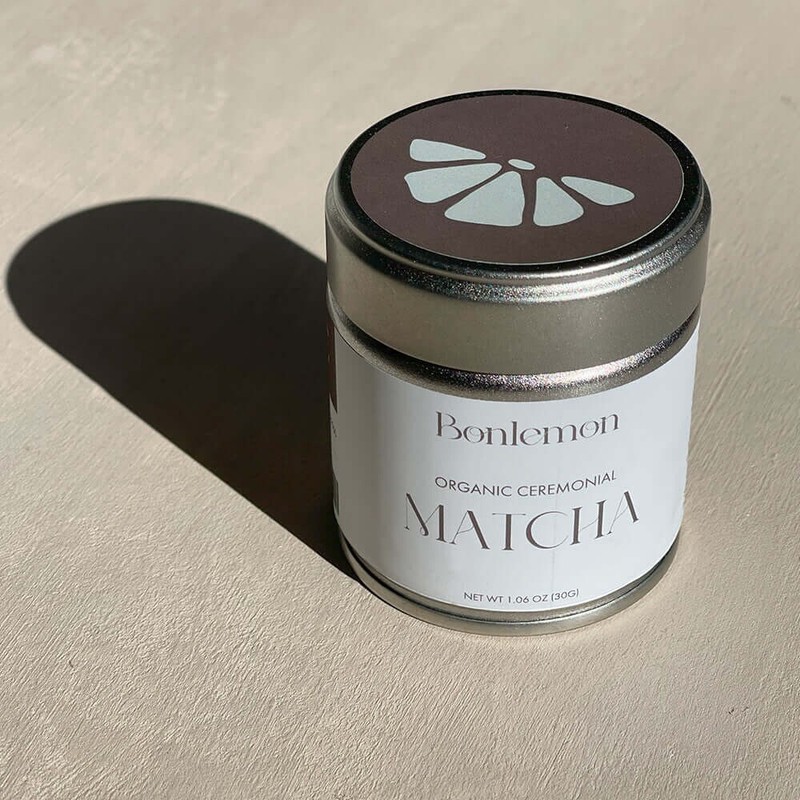 Bonlemon Matcha – Organic Ceremonial Grade 1.06 oz Tin