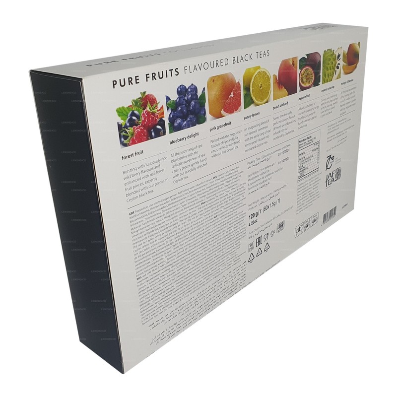Jaf Tea Fruit plavour sampler gift Collection 80 tea bags gallery