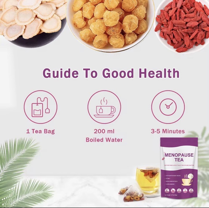 Menopause Tea Support Mood & Relief Hot Flash, Fatigue Sleeplessness gallery