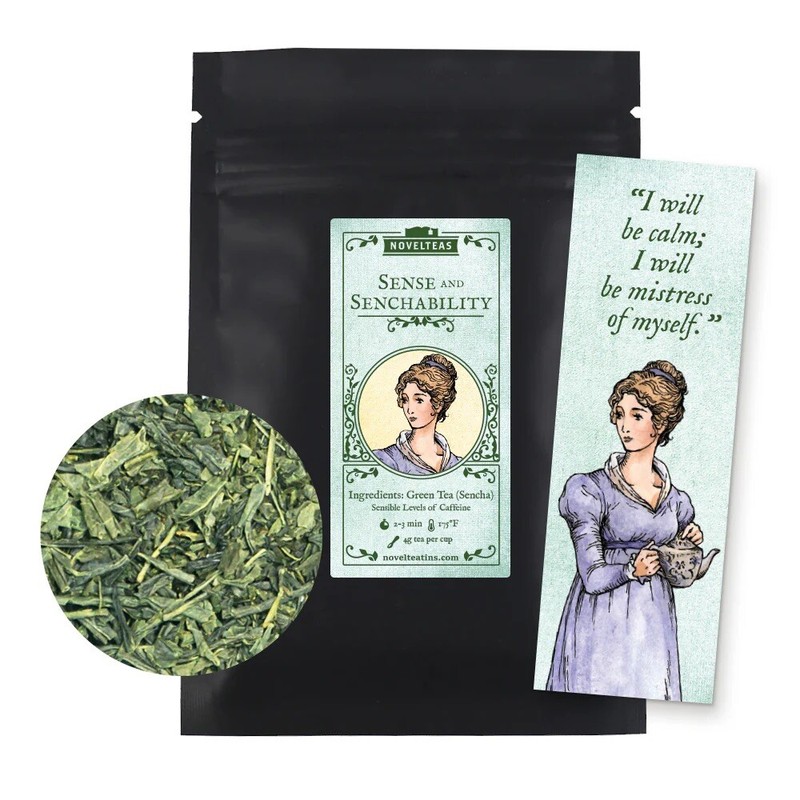 Sense and Senchability – Jane Austen Loose Leaf Tea Pouch NovelTeas (2 ounces)