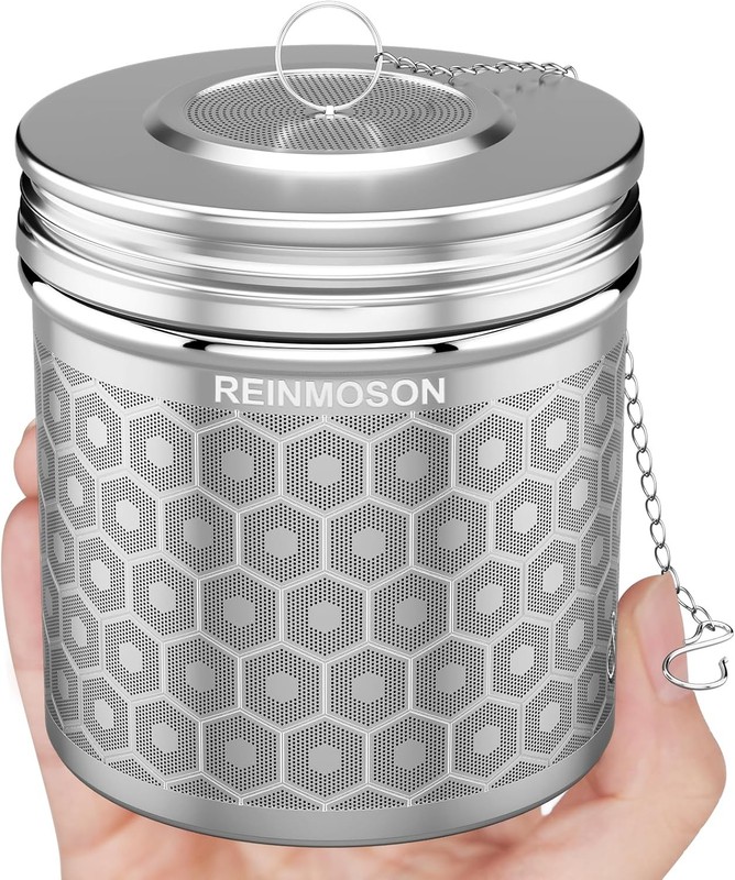 Extra Large Tea Infuser for Loose Tea & Spice Infuser for Cooking, Extra Fine