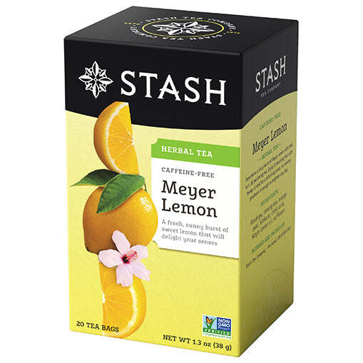 3 Pack – Stash Meyer Lemon Herbal Tea Bags – 20 Count