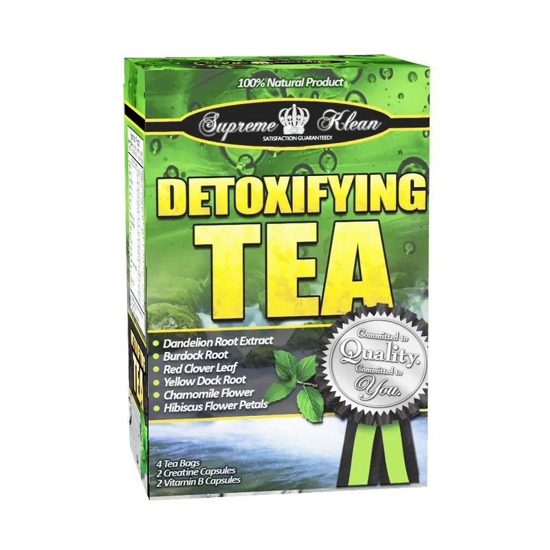 Supreme Klean Detoxifying Tea – Herbal Natural Antioxidant Body Cleanse Drink