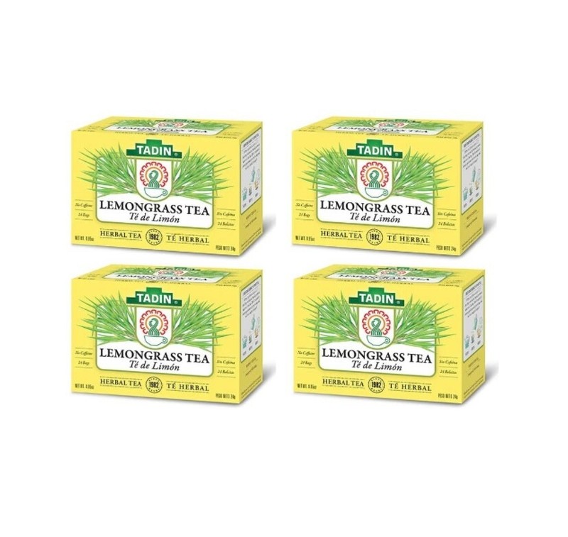 TADIN LEMONGRASS 24 BAGS 0.85oz (Pack of 4)