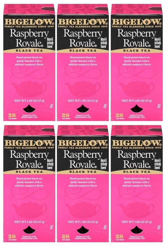 28-Count Raspberry Royale Tea Bags, Gluten-Free & Rich in Antioxidants - 6 Pack gallery