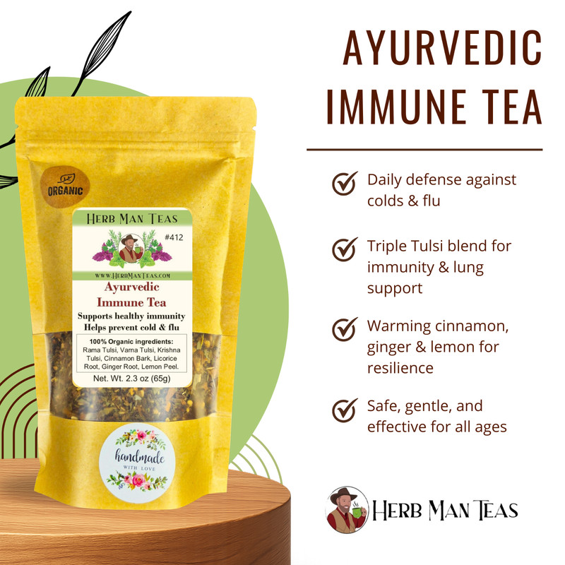 IMMUNE TEA - Increases immunity, prevents the cold and flu, an Ayurvedic blend. gallery