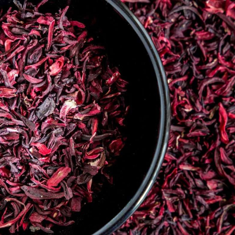 Dried Hibiscus Flowers | Pure Natural Organic Petals | Loose Leaf Red Herbal Tea gallery